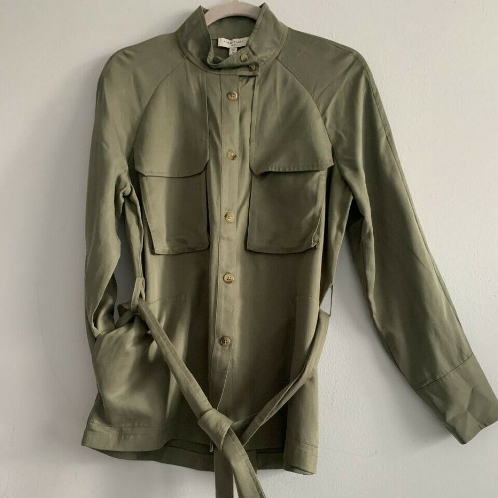 NWT Habitual Emmette Safari Soft Jacket in DEEP GREEN size S